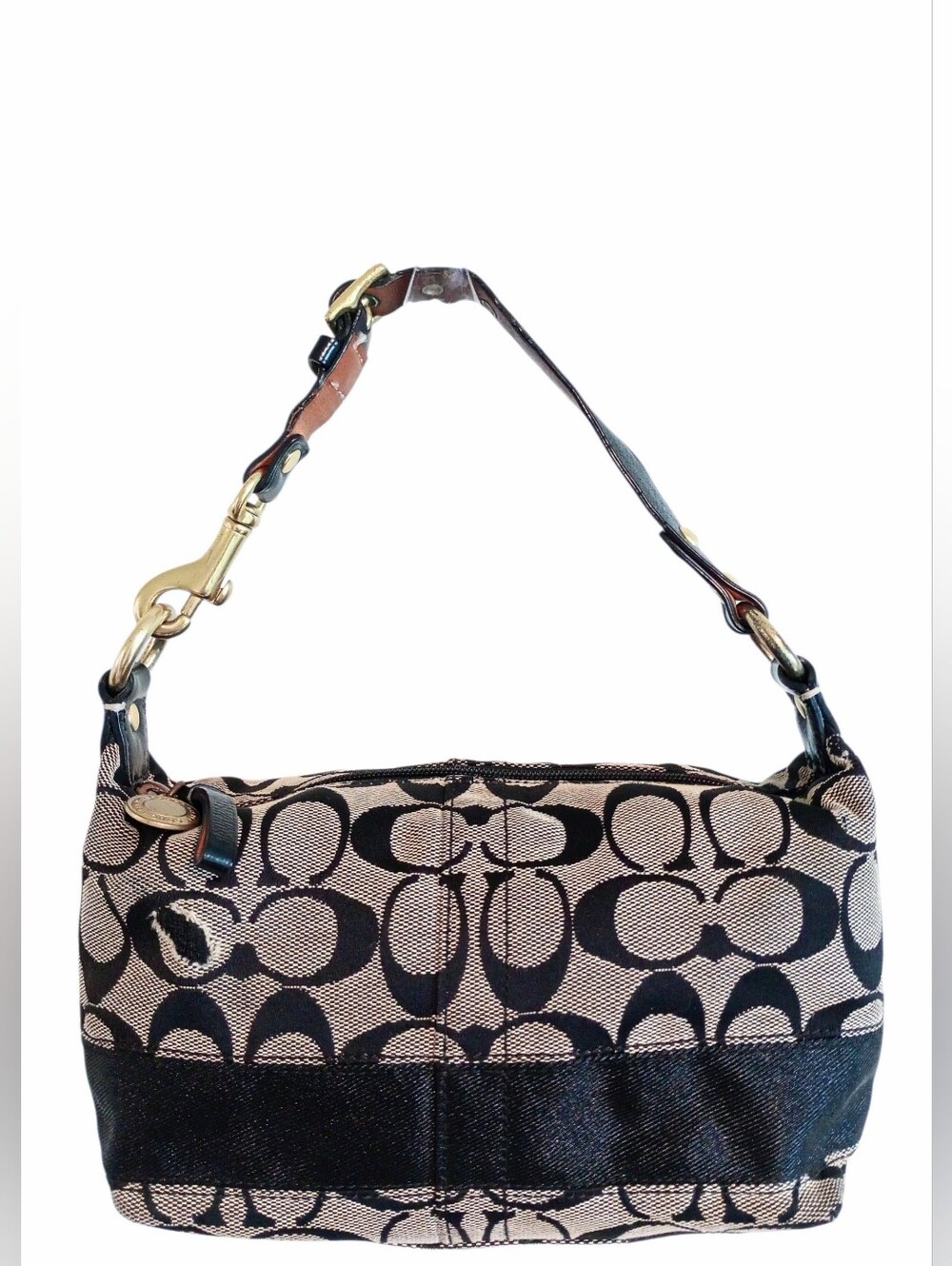 Coach Signature Mini Demi Hobo Vintage Bag